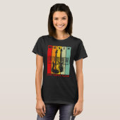 Music is My Happy Place Music Guitar Keyboards Pia T-Shirt (Vorne ganz)