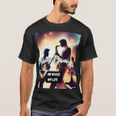 Music is my Life T-Shirt (Vorderseite)