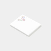 Music is what Feelings Sound Like Inspirational Post-it Klebezettel (angewinkelt)