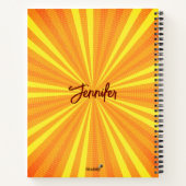 MUSIC ist die stärkste Form der Magischen Spirale Notizblock (Rückseite)