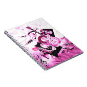 Music Journey, Pink_ Notizblock (Rechte Seite)