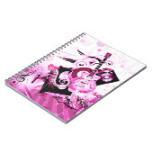 Music Journey, Pink_ Notizblock (Linke Seite)