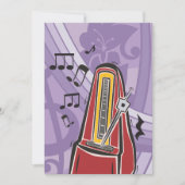 Music Jukebox Einladungen (Vorderseite)