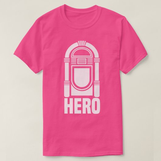 Music Jukebox Hero Music Karaoke Lover 1877 T-Shirt (Design vorne)