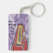 Music Jukebox Musical Sound Schlüsselanhänger (Rückseite)