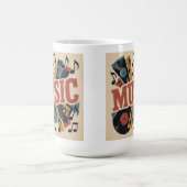 Music Kaffeetasse (Mittel)