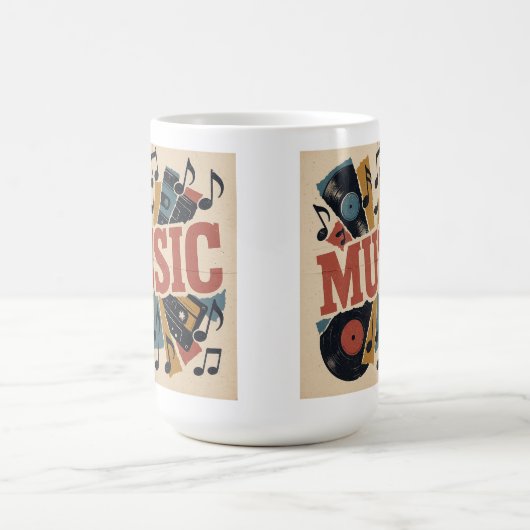 Music Kaffeetasse (Mittel)