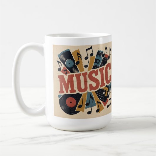 Music Kaffeetasse (Links)
