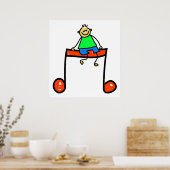 Music Kid Poster (Küche)