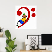 Music Kid Poster (Heimbüro)