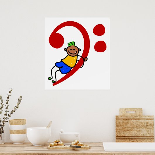 Music Kid Poster (Küche)