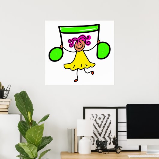 Music Kid Poster (Heimbüro)