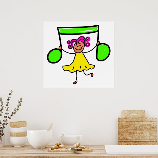 Music Kid Poster (Küche)