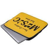 MUSIC-Laptop-Ärmel Laptopschutzhülle (Vorne Knopf)
