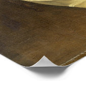 Music Lesson - Gerard ter Borch Fine Art Poster (Ecke)