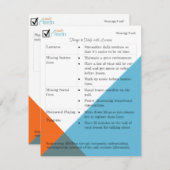 Music Lesson Strategy Card (Vorne/Hinten)