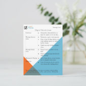 Music Lesson Strategy Card (Stehend Vorderseite)