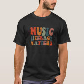 Music Literacy Matters I Like To Eat Puppies 8 T-Shirt (Vorderseite)