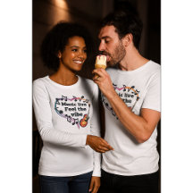 Music Live Fee the Vibe Long Sleeve Shirt - Bella