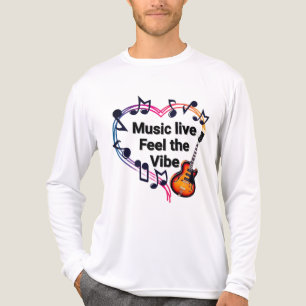 Music Live Fee the Vibe - Premium Bella+Leinwand L Tri-Blend Shirt