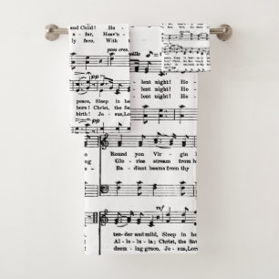 Music Lover Bath Handtuch Set