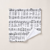 Music Lover Bath Handtuch Set (Waschlappen)