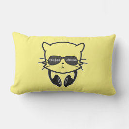 Music Lover Cat Lendenkissen