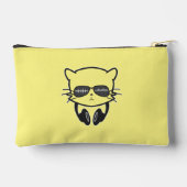 Music Lover Cat Zubehörtasche (Rückseite)