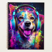 Music lover dog planer (Vorderseite)