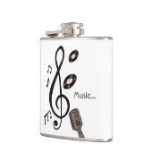 Music Lover Flachmann (Links)