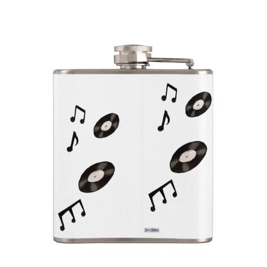 Music Lover Flachmann (Rückseite)