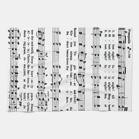 Music Lover Geschirrtuch (Horizontal)