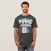 Music Lover Gift Pianist T-Shirt (Vorne ganz)