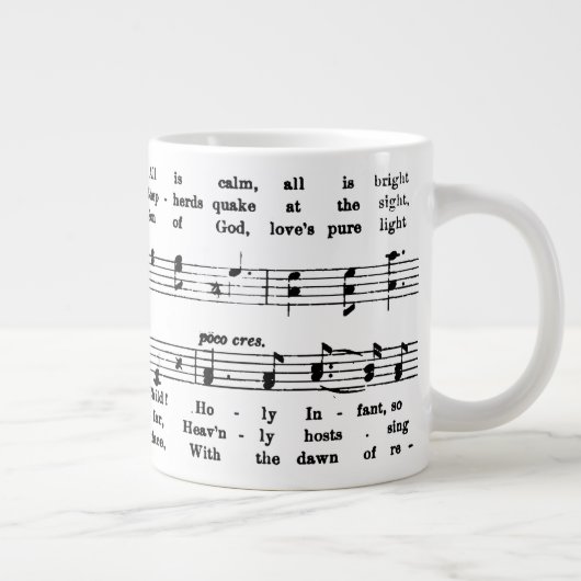 Music Lover Jumbo-Tasse (Rechts)
