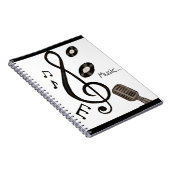 Music Lover Notizblock (Rechte Seite)