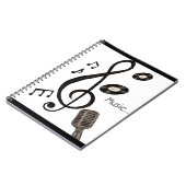 Music Lover Notizblock (Linke Seite)