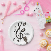 Music Lover Pappteller (Party)