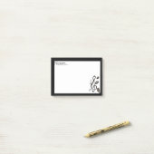 Music Lover Post-it Klebezettel (Auf Schreibtisch)