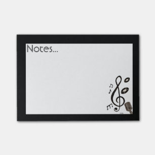 Music Lover Post-it Klebezettel