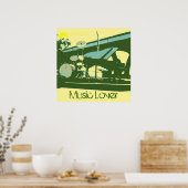 Music Lover Poster (Küche)