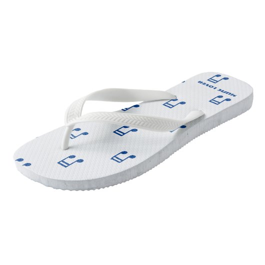 Music Lover Printed for Songs Lover-Sandals Peace Badesandalen (Schrägansicht)