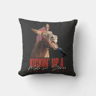 Music Lover Punny Rockstar Donkey Kissen