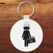 Music Lover Schlüsselanhänger (Vorderseite)