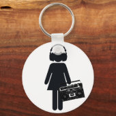 Music Lover Schlüsselanhänger (Vorderseite)