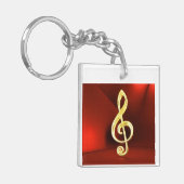 Music Lover Schlüsselanhänger (Vorderseite links)