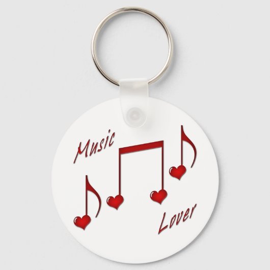 Music Lover Schlüsselanhänger (Vorderseite)