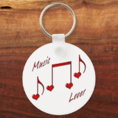 Music Lover Schlüsselanhänger (Vorderseite)