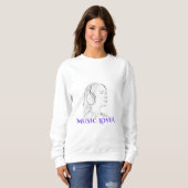 Music Lover Sweatshirt (Vorne ganz)