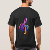 Music Lover T-Shirt (Rückseite)