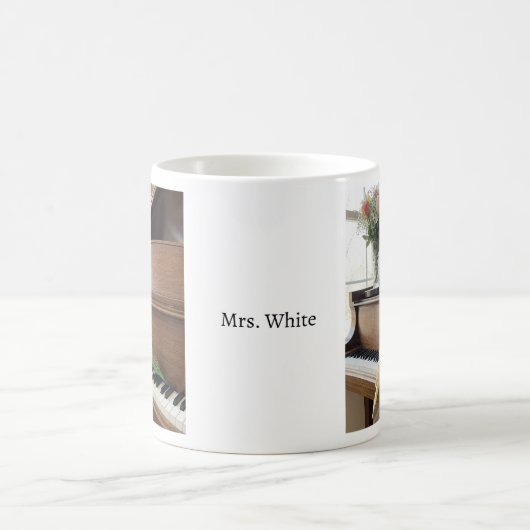 Music Lover Teacher Appreciation Gift custom Name Kaffeetasse (Mittel)